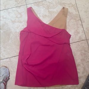Balenciaga Hot Pink/nude top